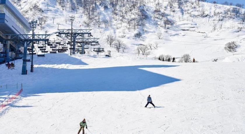 Hotel Sports Plaza Shirakaba Tokamači Exteriér fotografie